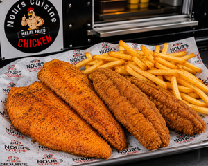 2 Jack Salmon & 2 Catfish Fillet With Fries from Nour's Cuisine