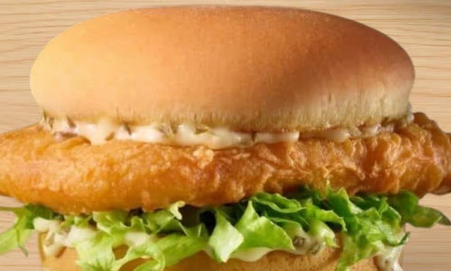 Fish sandwich from Nour's Cuisine