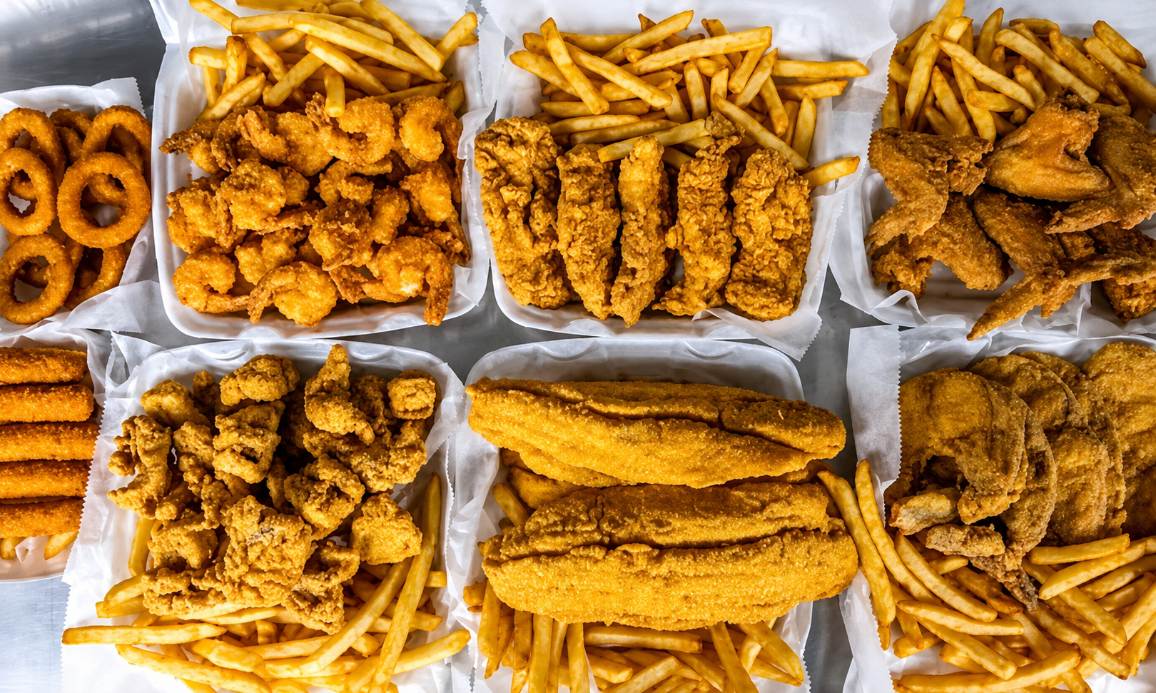 Featured halal fried chicken items