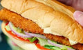 Fish fillet sandwich with fries from Nour's Cuisine