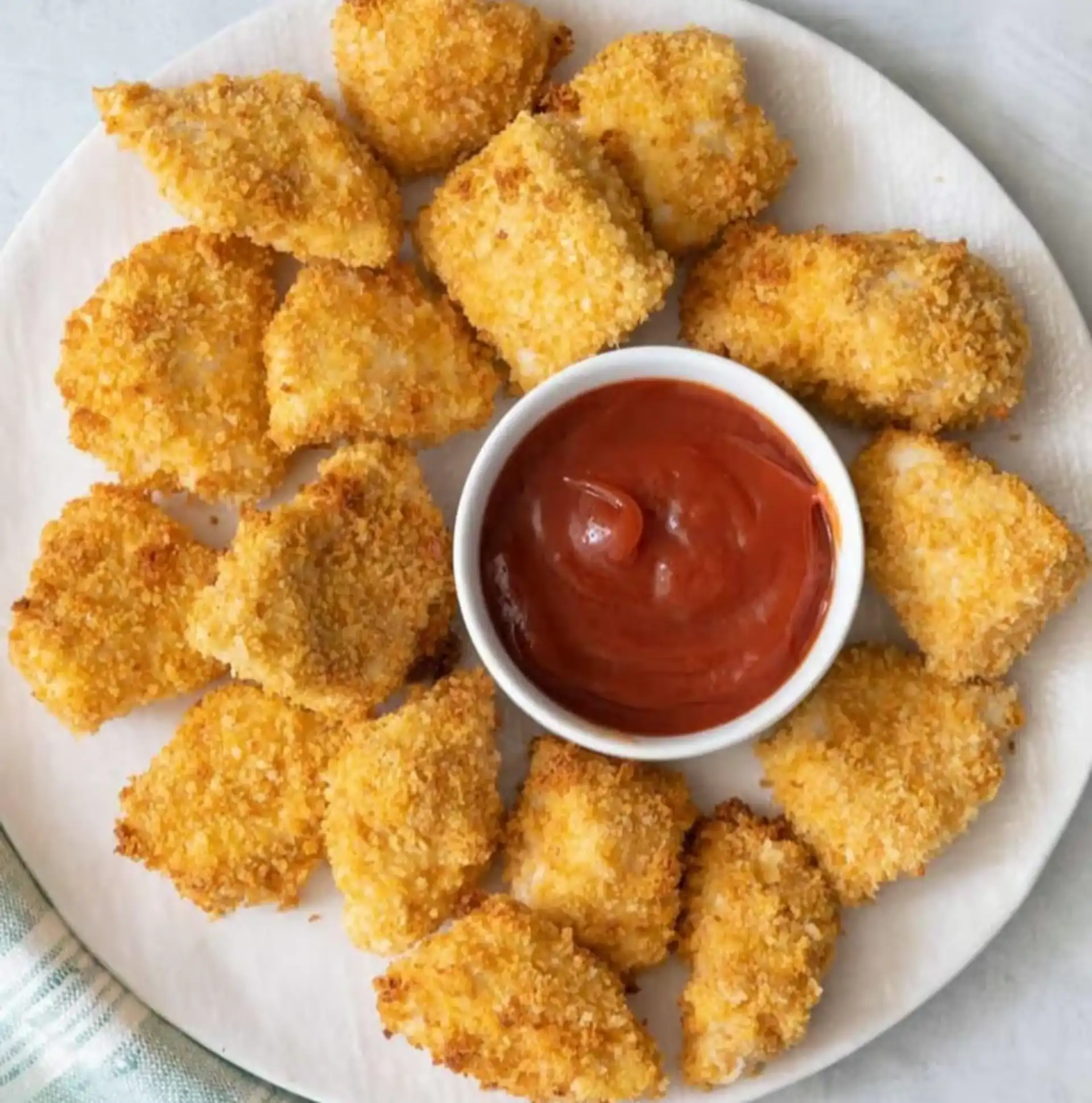 Small chicken nuggets